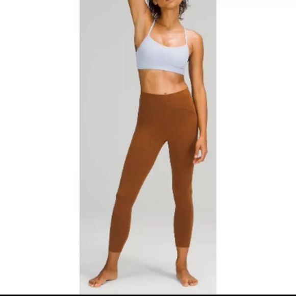 Lululemon Instill High-Rise Tight 25" in Copper Brown - Picture 1 of 8